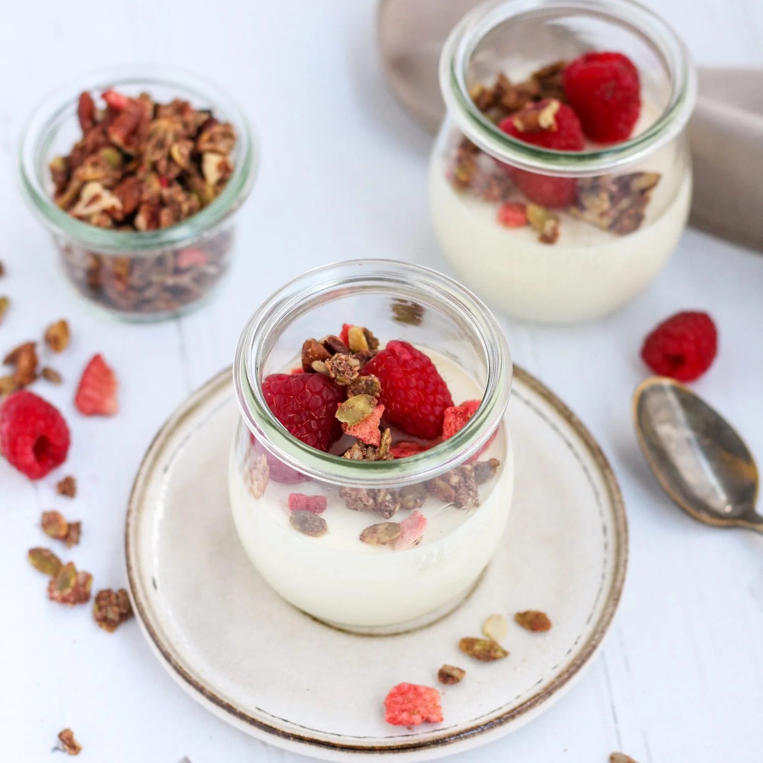 Griechische Joghurt-Panna-Cotta